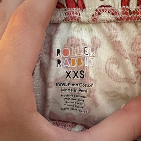 Womens XXS Roller Rabbit Pajama Shorts - Picture 2 of 3